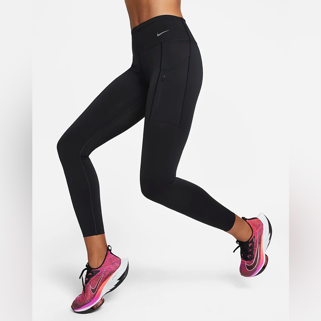 Lightly Used (2x) Nike Go Leggings With Pockets
